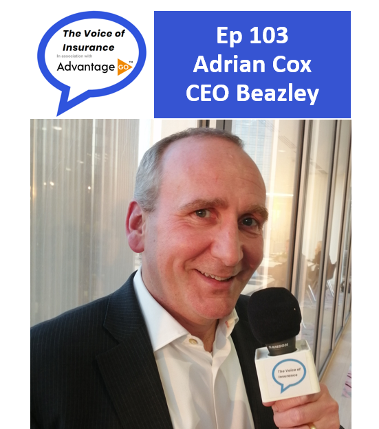 Ep 103 Adrian Cox CEO Beazley: No natural endgame to where we can be