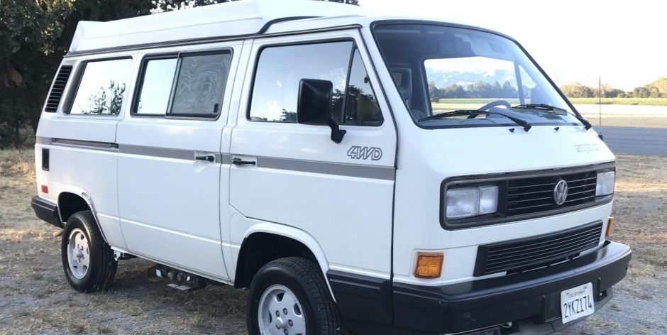 1989 VW Vanagon Camper Is Our Bring a Trailer Auction Pick of the Day