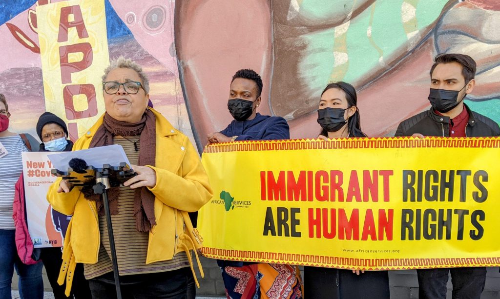Immigrant community demands health coverage for all - Amsterdam News