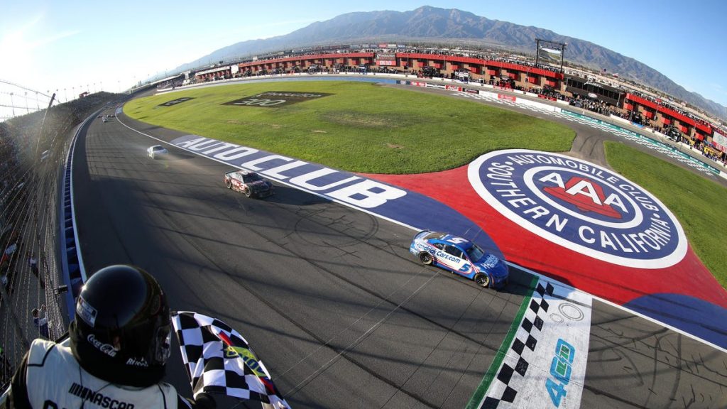 Kyle Larson Wins At Auto Club After Putting Teammate In The Wall