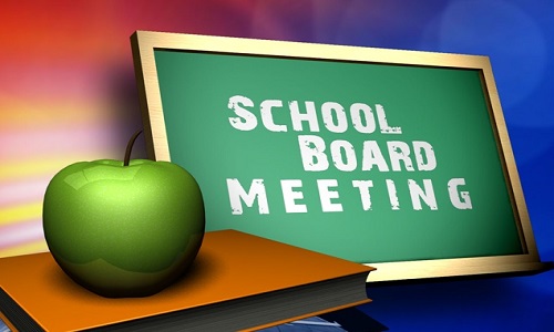 school board meeting