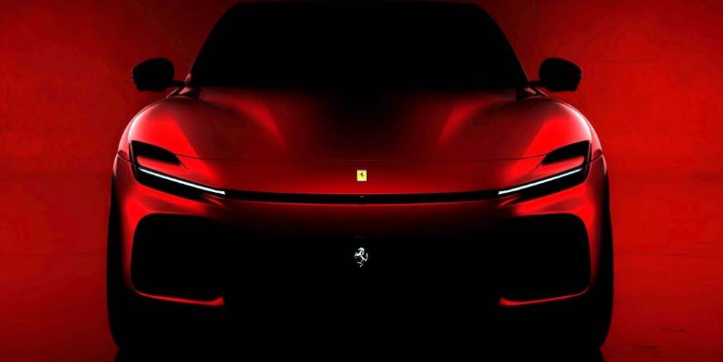 Ferrari Reveals Partial Image of Purosangue Super SUV