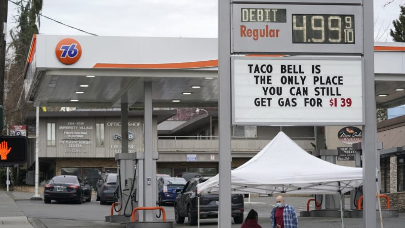 Gas stations sue a rival station for selling gas too cheap