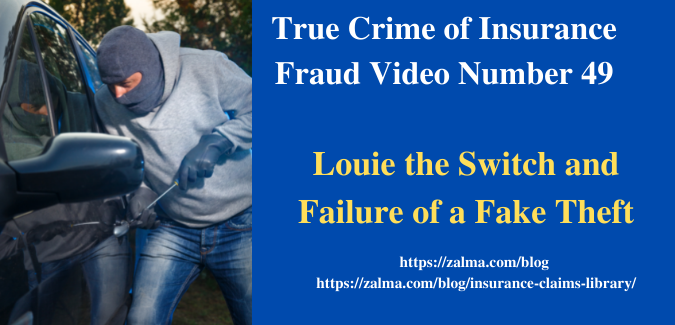 True Crime of Insurance Fraud Video Number 49