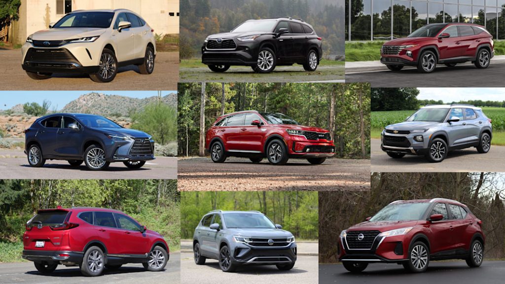 Best gas mileage SUVs for 2022 - Hybrids and gas engines
