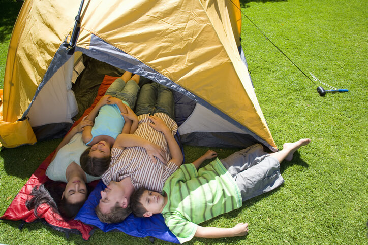 Budget Friendly Backyard Camping