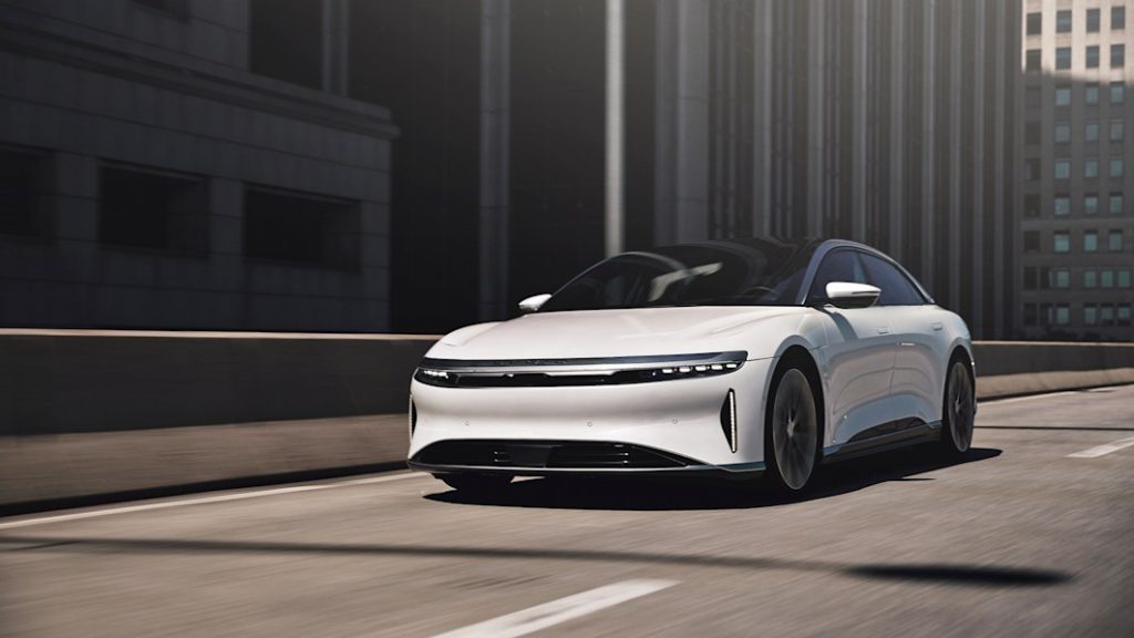 Every 2022 Lucid Air recalled due to wiring issues