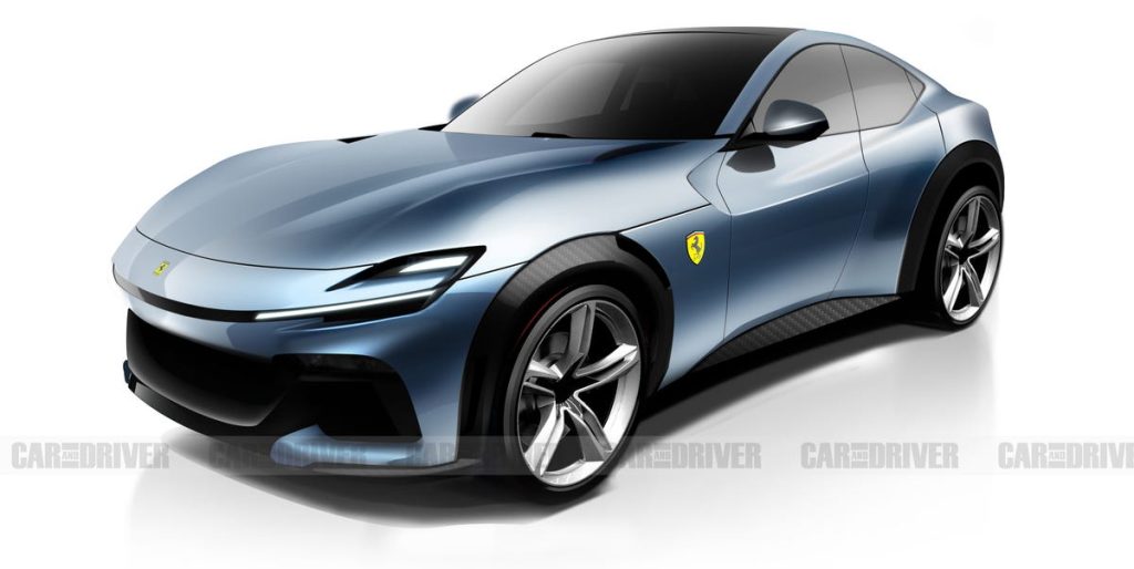 Ferrari's First SUV Is Nigh and a V-12 Engine Looks Likely