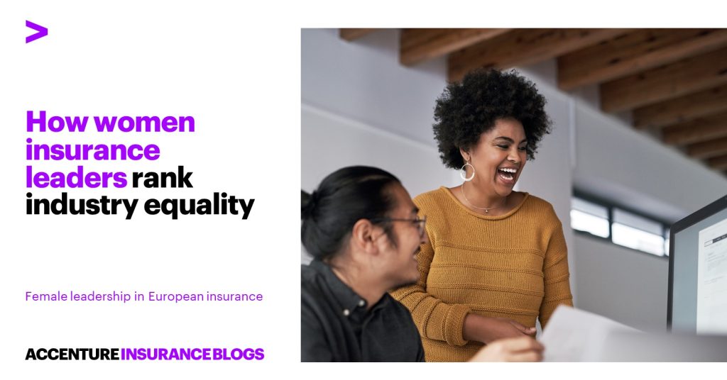 How female leaders in insurance rank equality in the industry