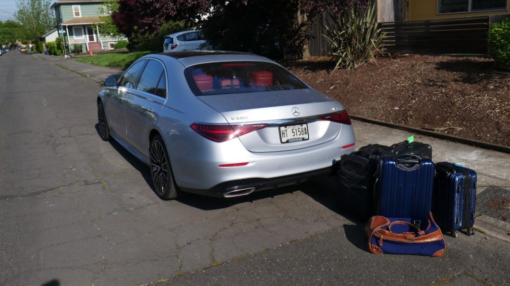 Mercedes-Benz S-Class Luggage Test | How big is the trunk?
