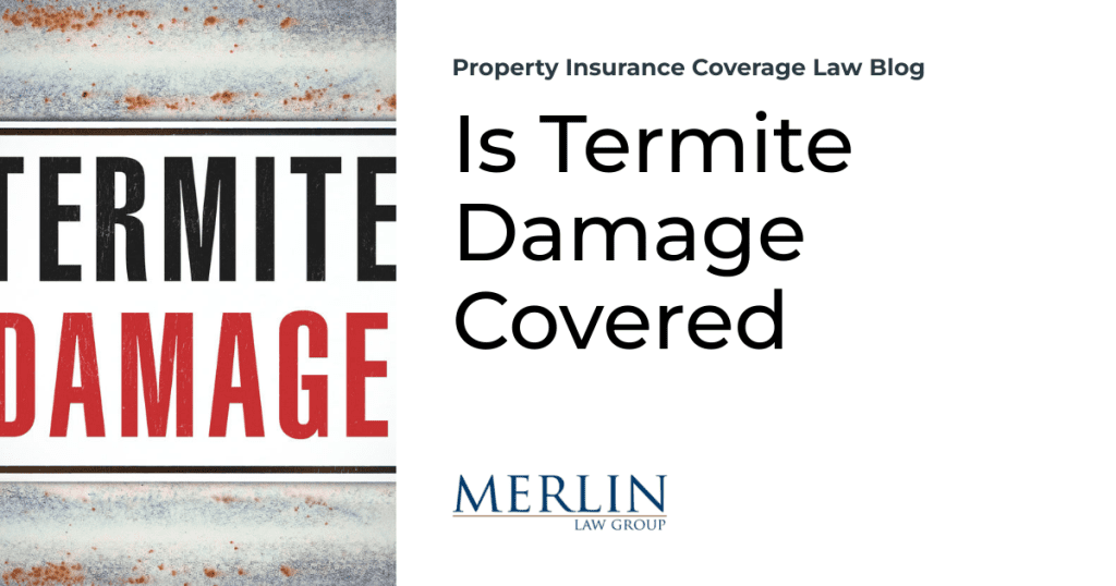 Is Termite Damage Covered