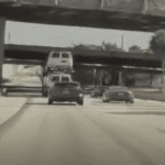 Watch This Car-Hauler Smash a Van Directly Into a Freeway Overpass