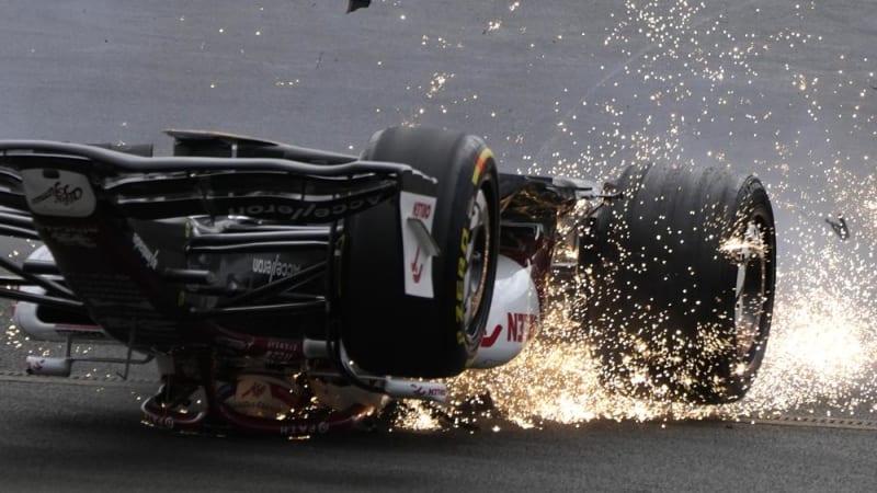 Zhou feared F1 car would catch fire with him trapped inside