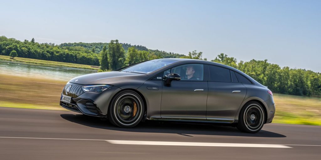 2023 Mercedes-AMG EQE53 Brings More Speed than Excitement