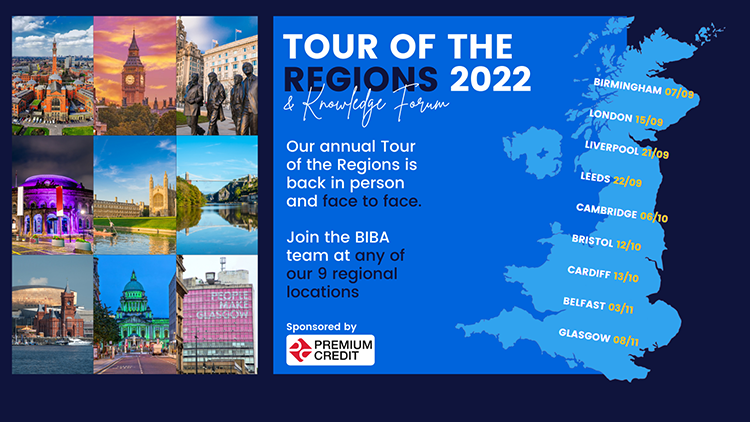 BIBA Tour of the Regions  – back in person in 2022