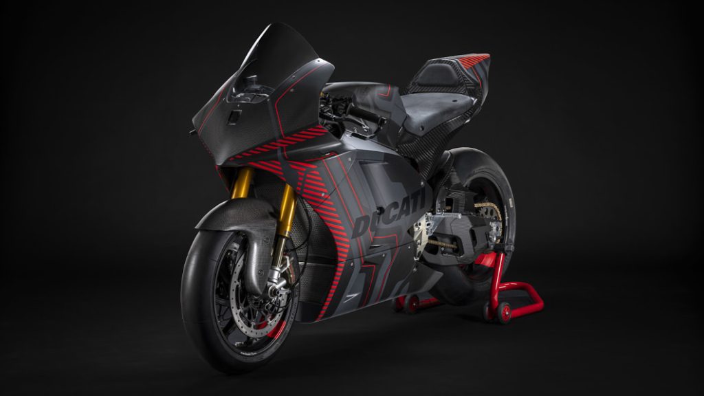 Ducati MotoE prototype V21L bike almost ready for 2023