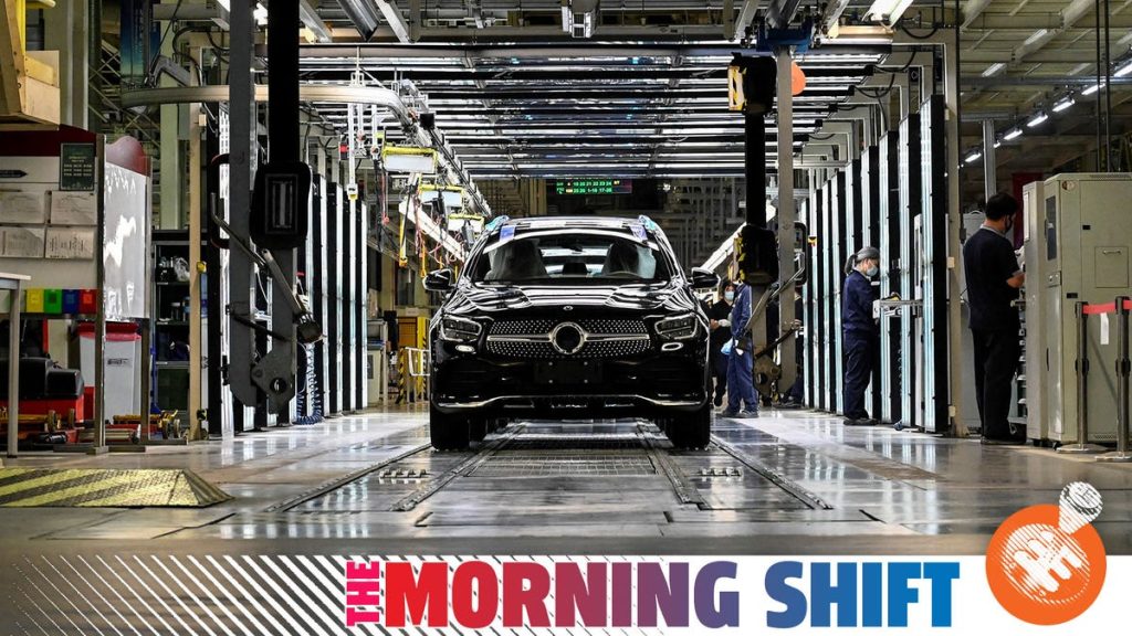 Mercedes Sales Drop As Supply Chain Issues Take Hold