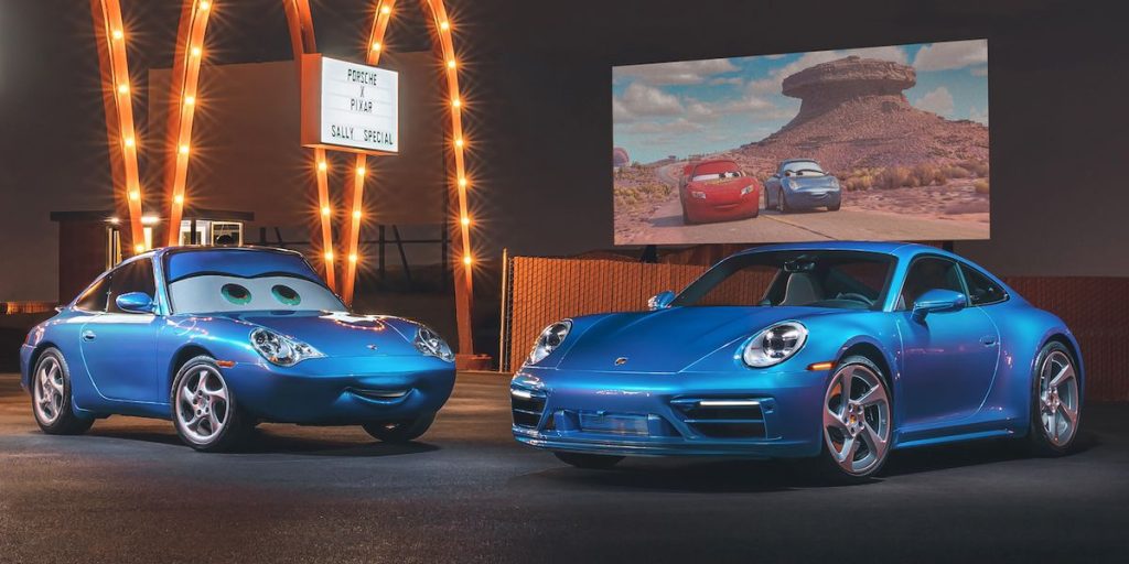 Porsche 911 Sally Special Is Based on an Animated Character That Was Based on a 911