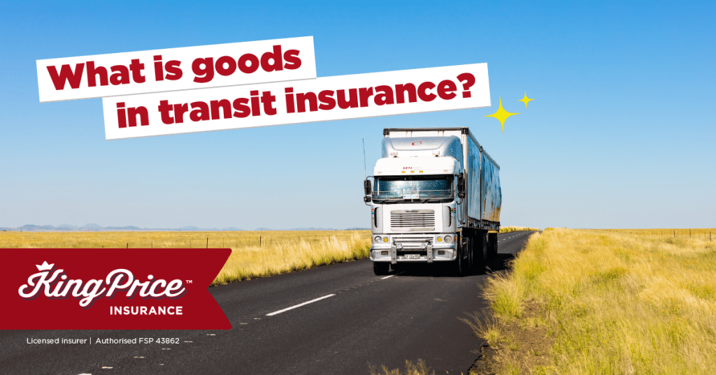 What is goods in transit insurance?