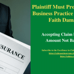 Plaintiff Must Prove General Business Practice to Get Bad Faith Damages