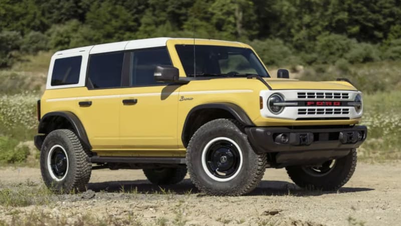 2023 Ford Bronco Heritage Edition ordering process is not the easiest