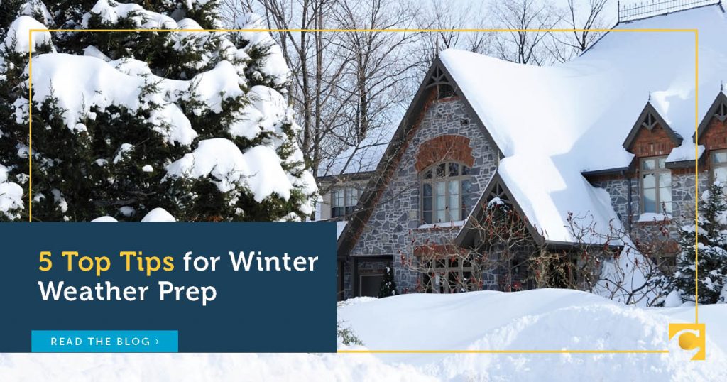5 Top Tips for Winter Weather Prep