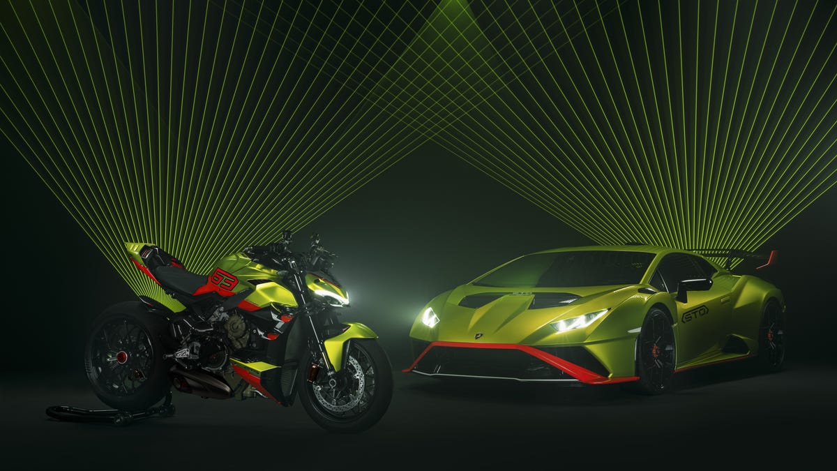Ducati and Lamborghini Teamed Up on a Limited $68,000 Streetfighter V4