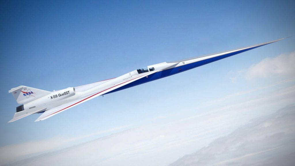 NASA's X-59 Aims to Open the Skies for New Supersonic Airliners