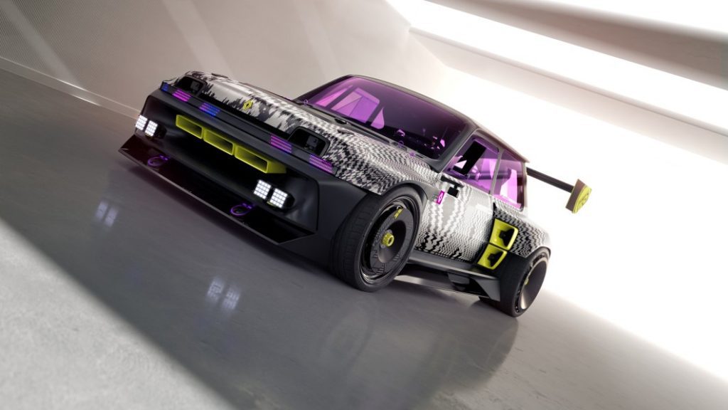Renault R5 Turbo 3E concept is an electric drift buggy for the PlayStation generation