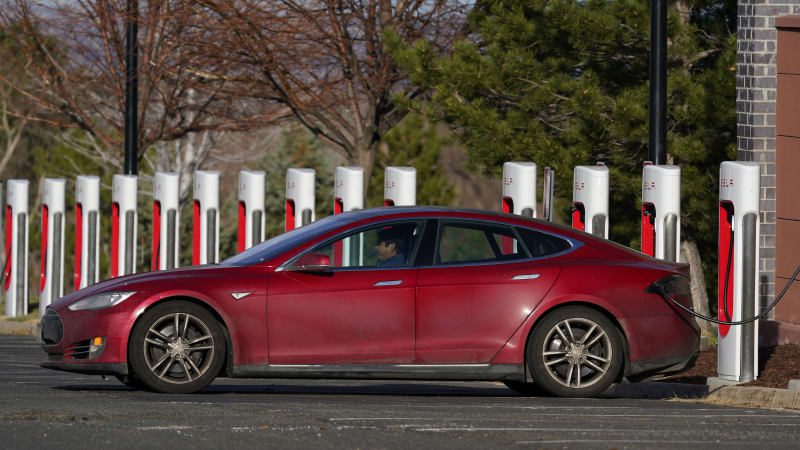 Tesla is crushing the competition on electric-car charger costs