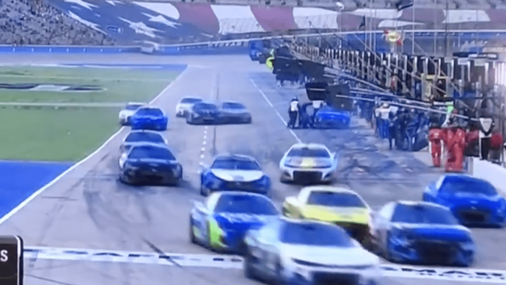 Ty Gibbs Nearly Punted a Competitor Into a NASCAR Official at Texas Motor Speedway