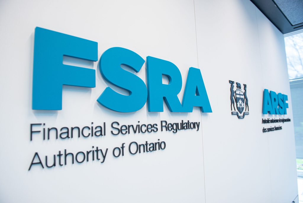 FSRA's in-office logo