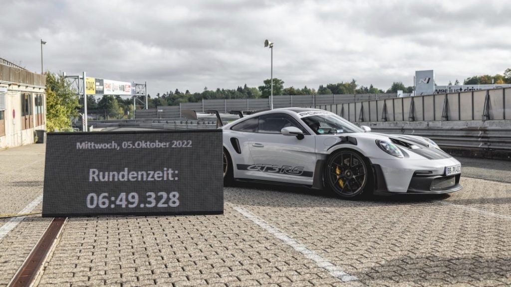 2023 Porsche 911 GT3 RS laps Nürburgring 10 seconds quicker than before