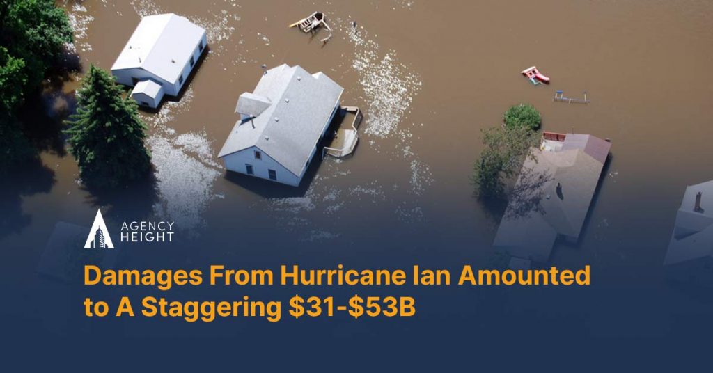 Damages From Hurricane Ian Amounted to A Staggering $31-$53B