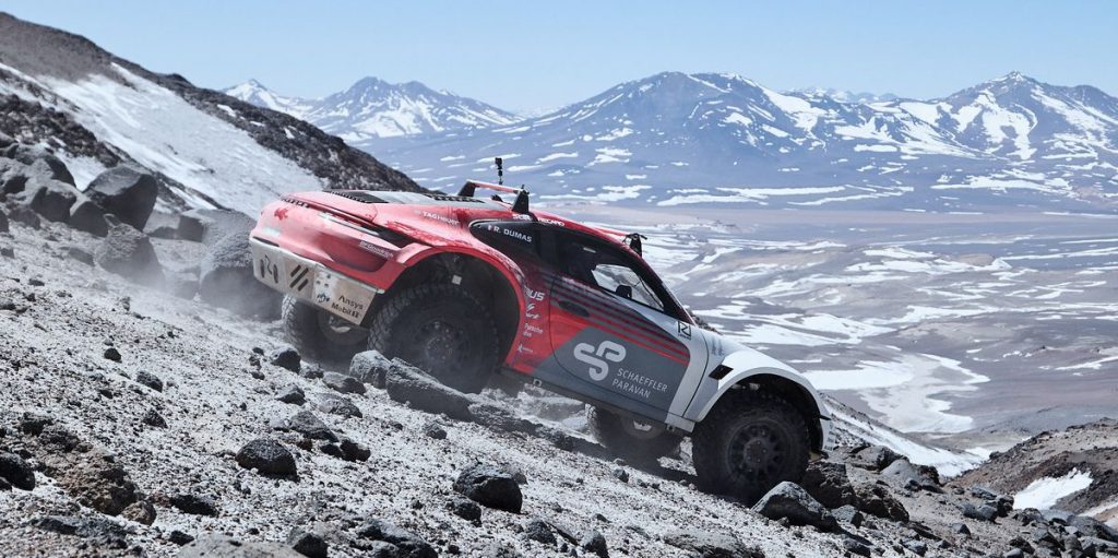 Porsche Tests Safari-Style 911 Prototypes on the Side of a Volcano in Chile