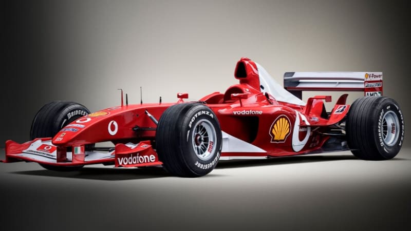 Michael Schumacher’s F1 Ferrari up for sale in multimillion-dollar auction