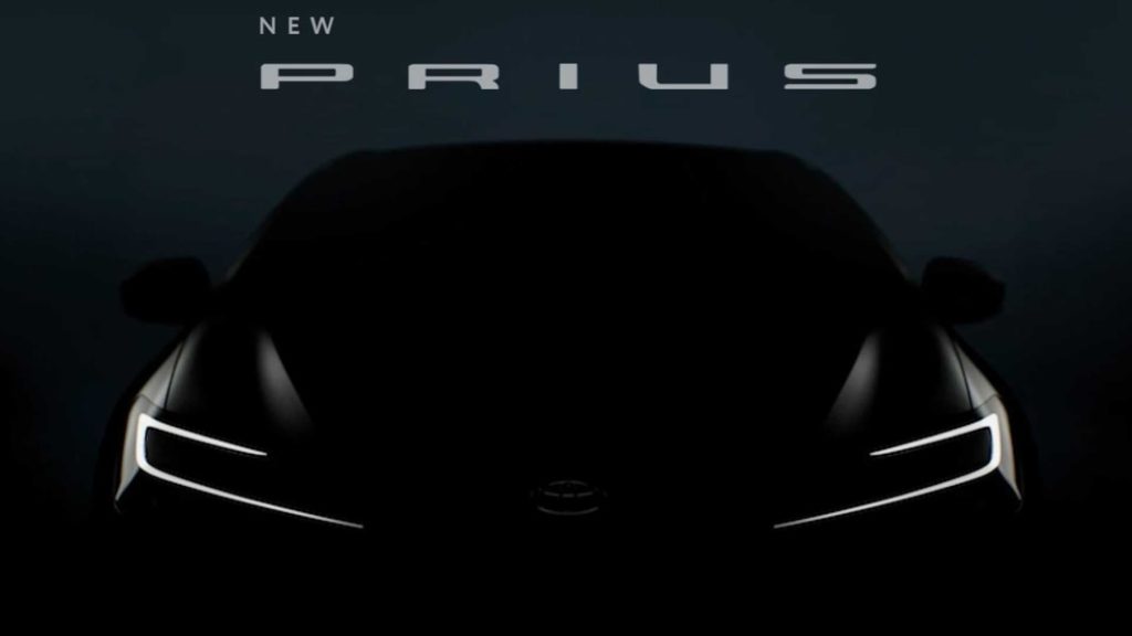 2023 Toyota Prius teased again before its debut in 2 days