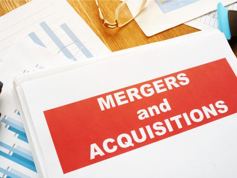 Mergers and acquisitions concept
