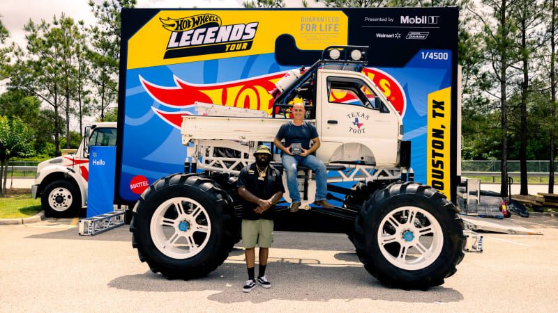 Autozam Scrum monster truck is the 2022 Hot Wheels Legends Tour winner