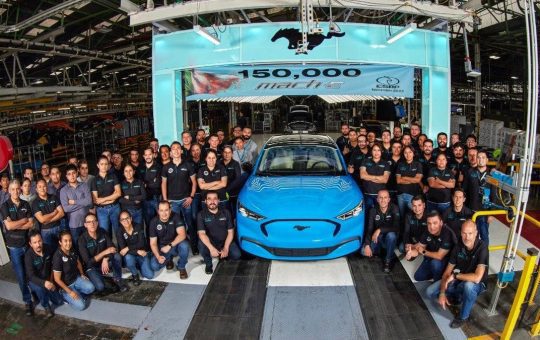 Ford Celebrates 150,000 Mustang Mach-Es, Lands Second in U.S. EV Sales