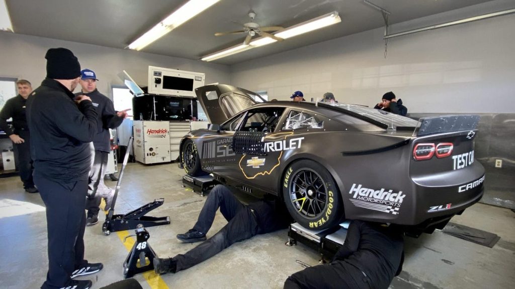 NASCAR’s Garage 56 Le Mans Racer Completes First Test at Virginia International Raceway