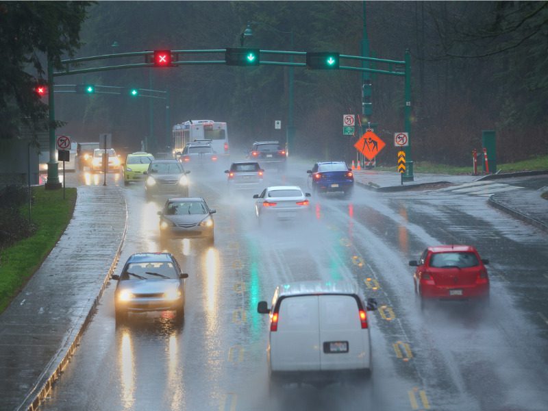 Rainstorm in Vancouver