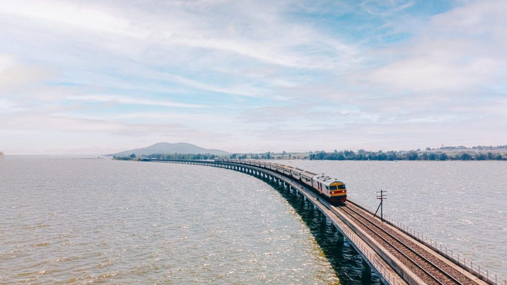 Thailand's 'Floating Train' Gives Riders an Up-Close View of a Crumbling World