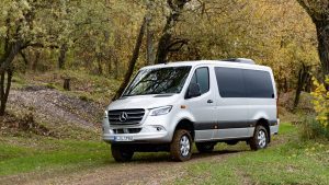 The 2023 Mercedes-Benz Sprinter Gets Automatic All-Wheel Drive and More Diesel Torque