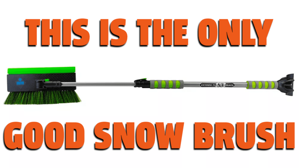 This is the Best and Only Snow Brush You'll Ever Need For Your Car