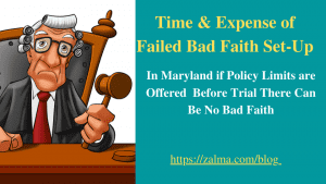 Time & Expense of Failed Bad Faith Set-Up