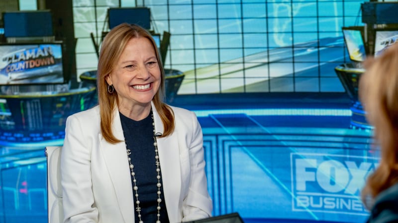 GM's Mary Barra predicts consumers will embrace EVs, is optimistic for return to office, union talks