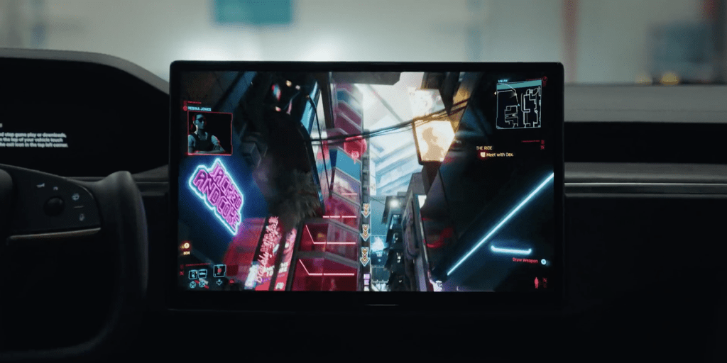 Tesla Finally Includes Steam Video Games with New Update