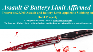 Assault & Battery Limit Affirmed