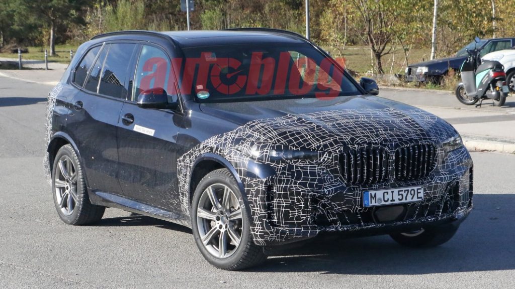 2024 BMW X5 spy shots show off refreshed styling, new lights